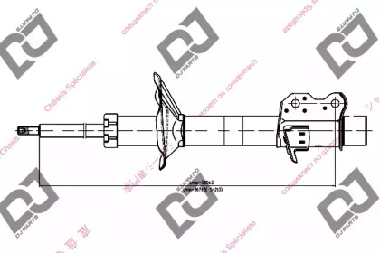 Амортизатор DJ PARTS DS1111GS